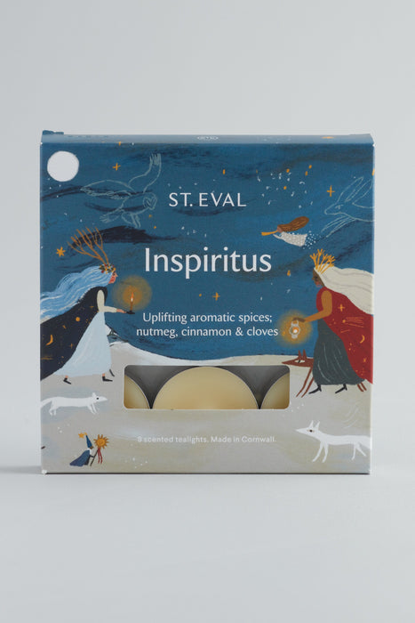 Inspiritus Scented Christmas Tealights by St Eval of Cornwall