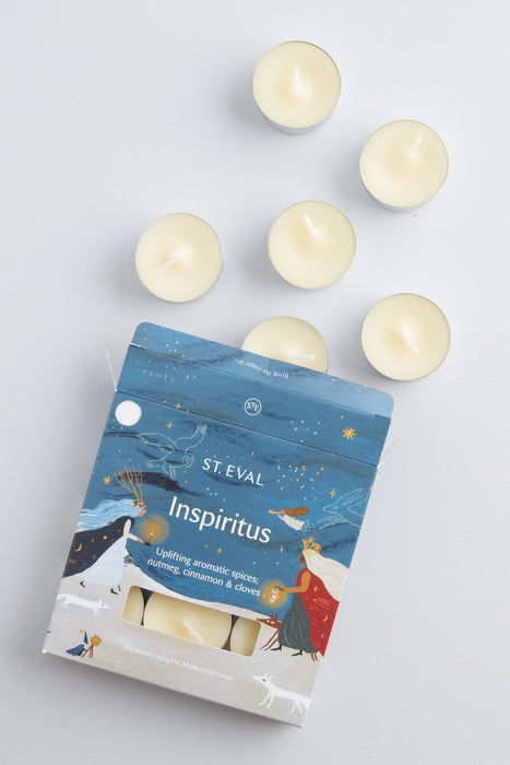 Inspiritus Scented Christmas Tealights by St Eval of Cornwall