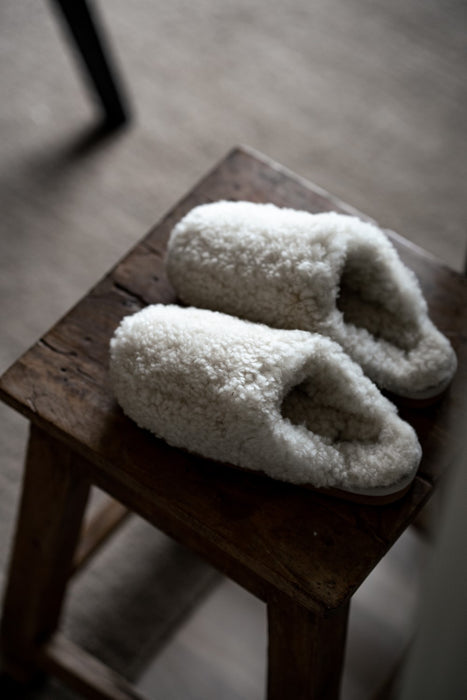  slip on back - Jenny Sheepskin Slipper from Shepherd Is a curly slipper with a