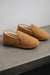 Reggie is a soft sheepskin slipper for men with a wide opening to allow easy access