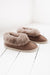 Ruby Sheepskin Slipper in Stone for women