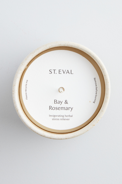 Bay & Rosemary, Sand Dune Pot | St. Eval Candle Company 