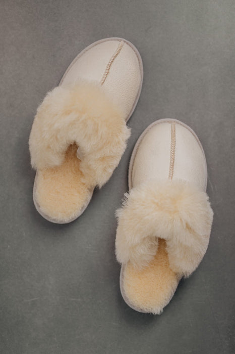 Women's Sheepskin Mule Slippers | GWEN