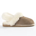 Edith Stone Sling Back Slipper for made of genuine sheepskin by shepherd of sweden